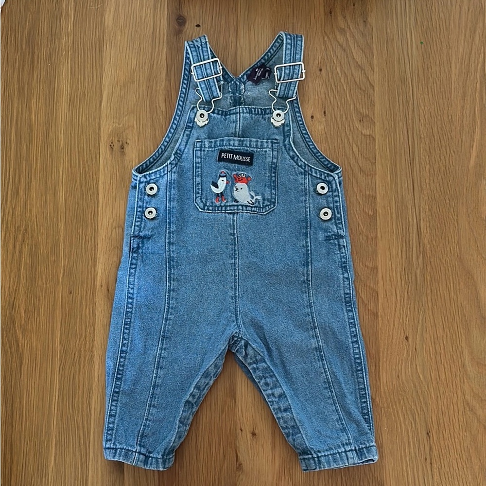 Sergent Major (French) Blue Denim Overalls Classic Bib Style